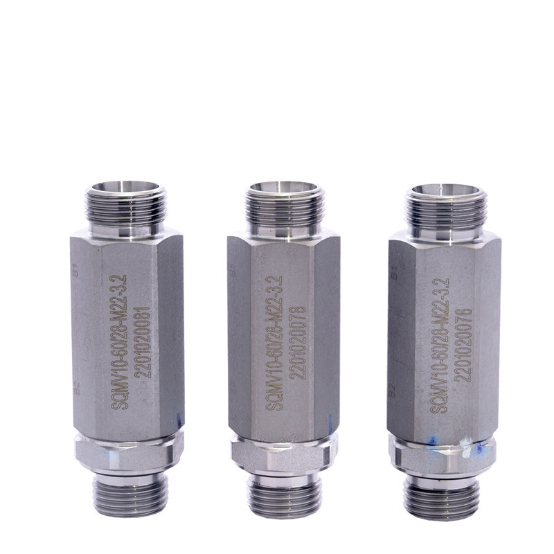 ODM/OEM Brand Solenoid Hydraulic Throttle Valve Steel / Iron One Way Flow Valve