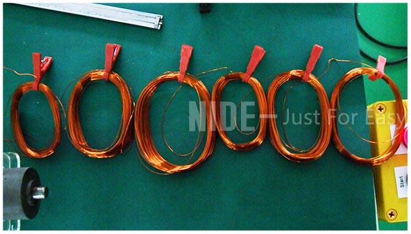 motor stator coil winding machine