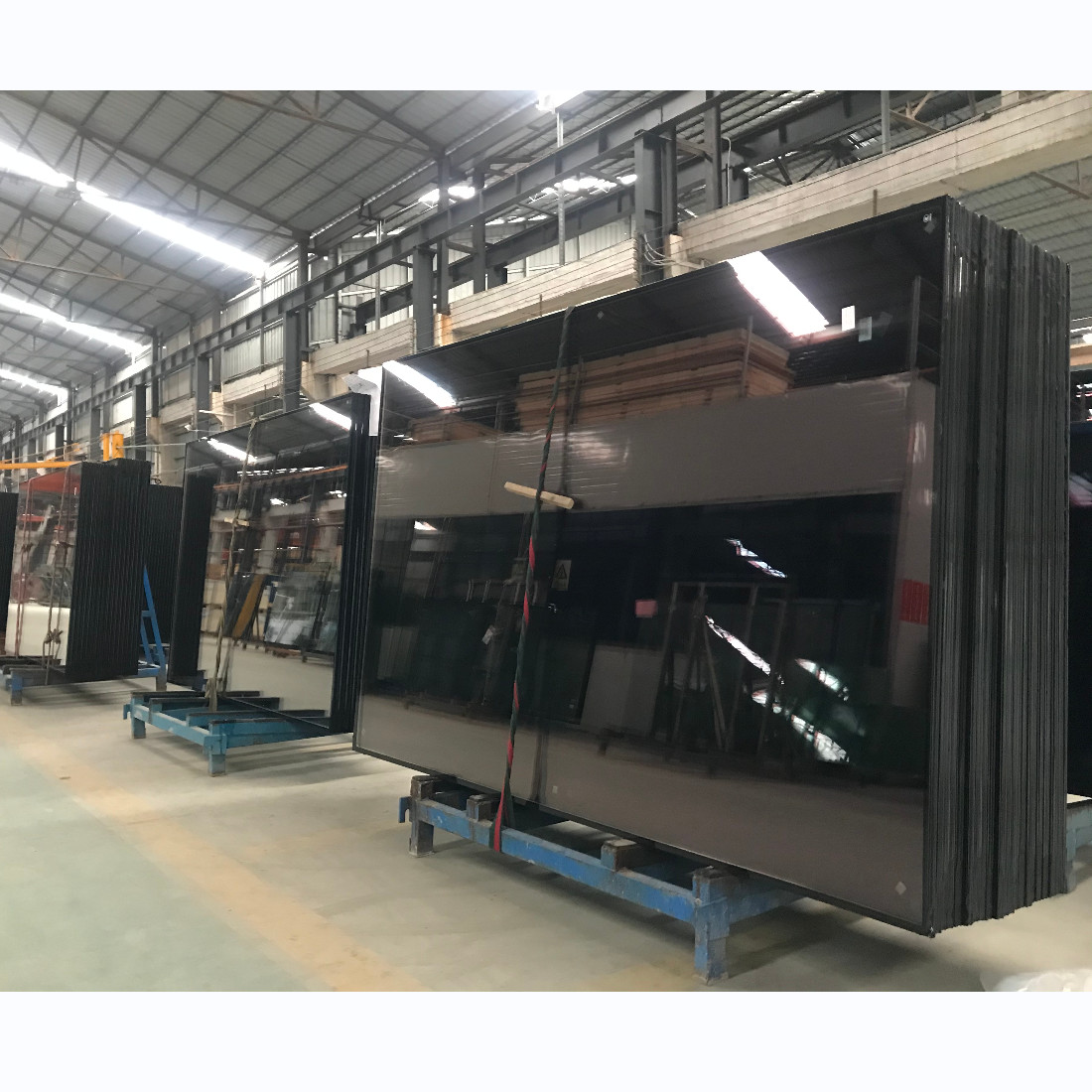 Custom Designed LOW E Insulated Glass Panels Thermal Stability For Curtail Wall