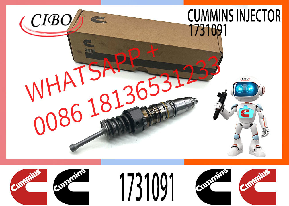 common rail diesel fuel injector 1731091 570016 1499714 1521977 1481827 4928262 4088327 4384260 4076 for Cum-mins Scania