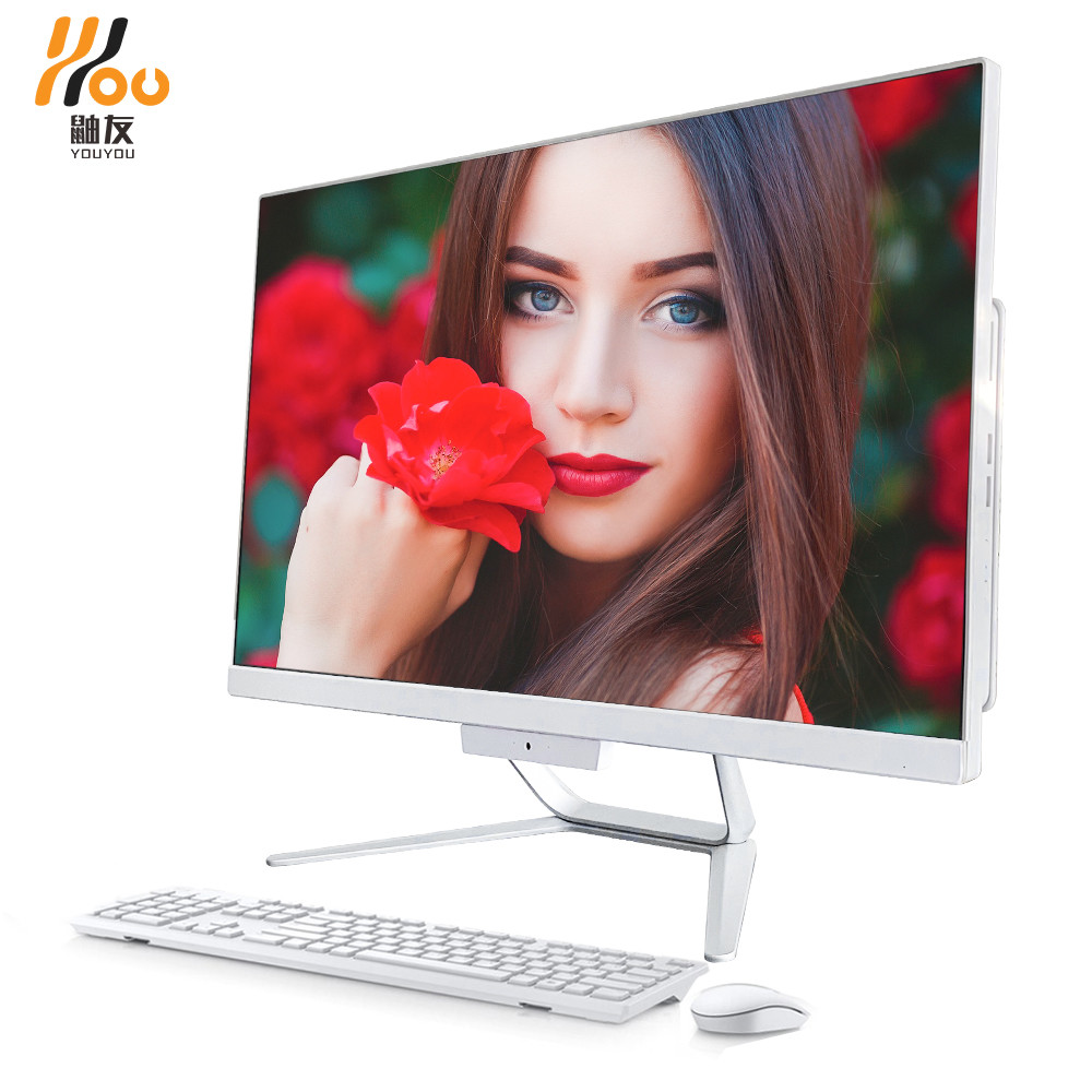 Intel i3 i5 i7 1920*1080 IPS 23.8 Inch All In One PC For Gaming Education