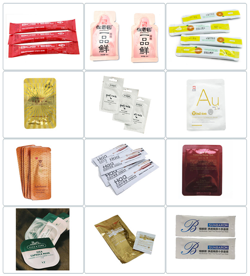 ALU Automatic Honey Stick Liquid Sachet Packing Machine Multi Lane 4g 6g 8g