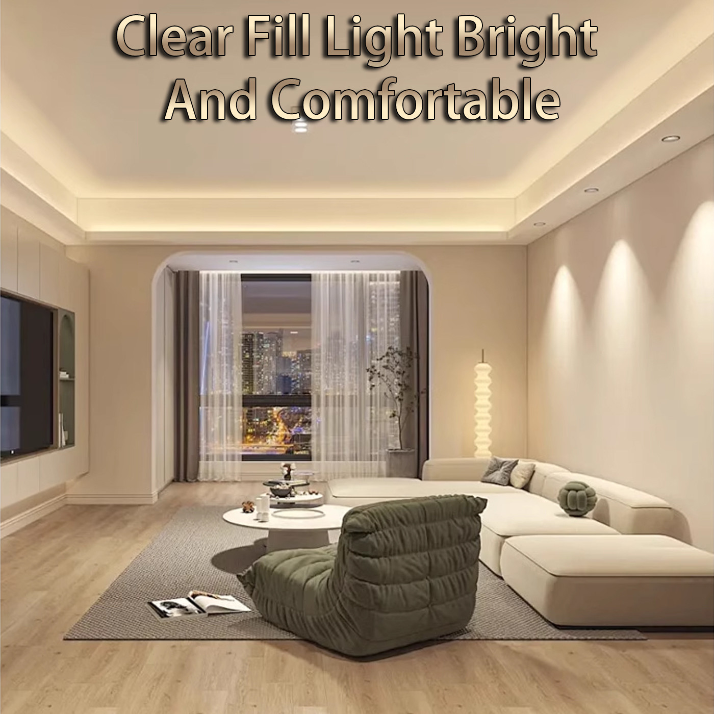 24v LED Light Strip for Cargo Counters and Ceiling Troughs Self-Adhesive
