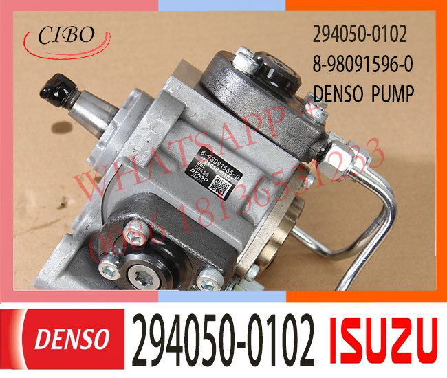 294050-0102 DENSO Diesel Engine Fuel pump 294050-0102 294050-0100 for ISUZU 6HK1 8-98091596-0 8-98091565-0