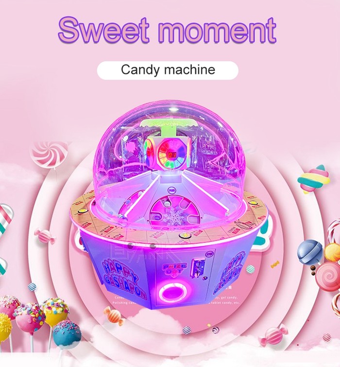 Sweet Moment Four Players Candy Capsule Game Machine Coin Operated Claw Game