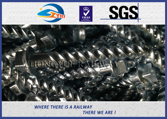 ASTM Standard Hot-Dip Galvanized Spiral Spikes,screw spikes, dog spikes