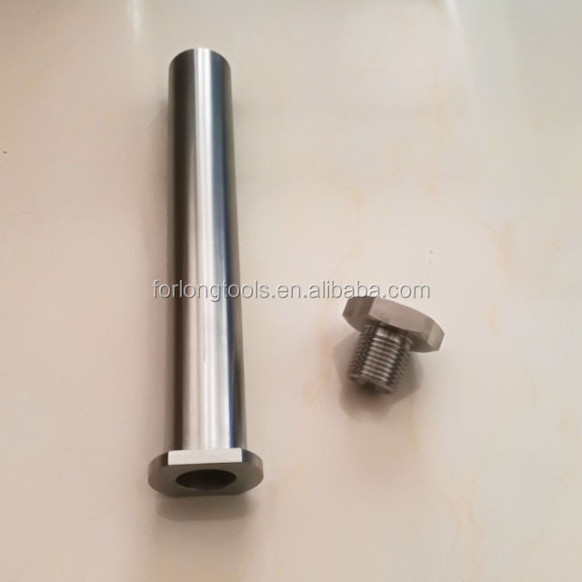 Titanium Alloy Spindles with Natural Finish and DIN Standard 5/8" Diameter