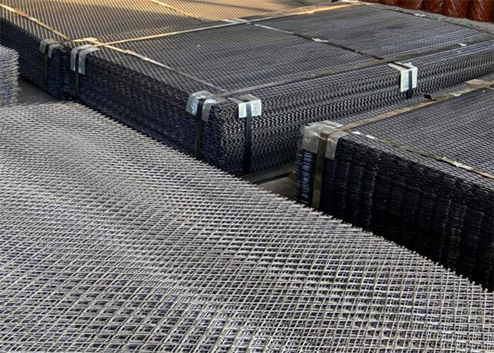 Heavy Duty Diamond Gi Expanded Mesh Sheet For Screening / Security