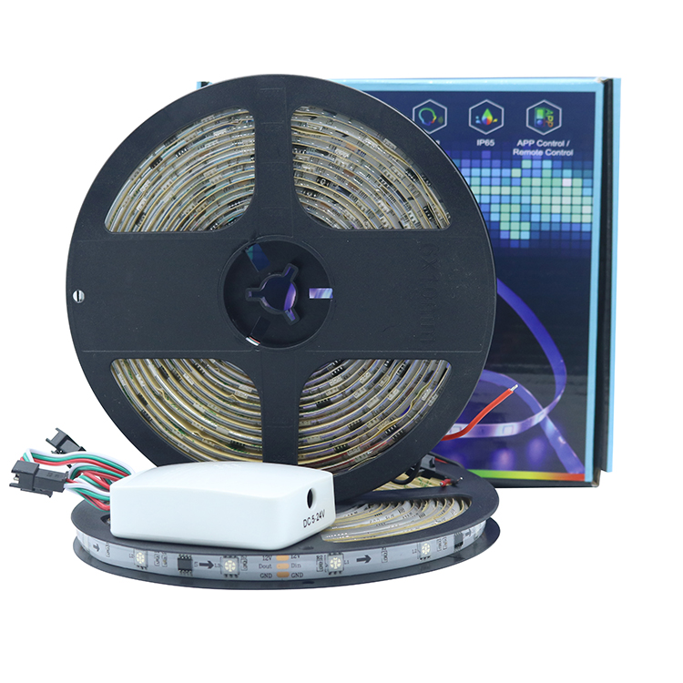 Rgbic Rgb 5050 Rgb Led Strip Lights 10m Waterproof 12v Ws 2811