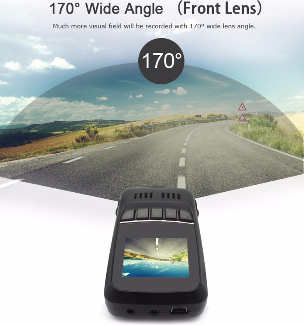 HD 1080P dash camera dual lens Super Capacitor FHD 1080P Novatek 96655 AR0330 6G Lens Video Recorder