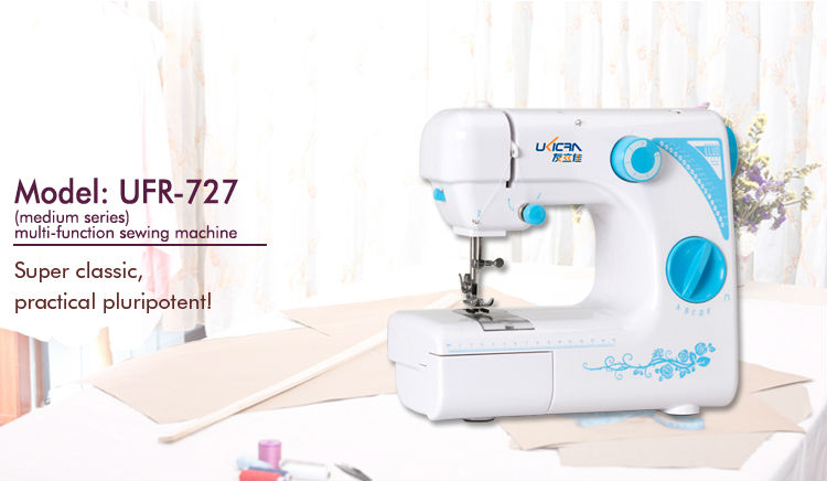 Main Material ABS Metal Lightweight 19 Stitches Automatic Sewing Machine for Jeans