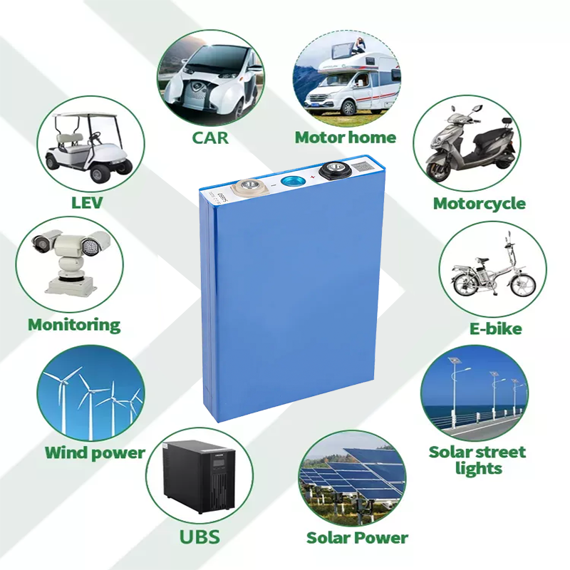 Rechargeable Lithium Iron Phosphate LiFePO4 Battery EVE 3.2V 101AH For Solar Energy