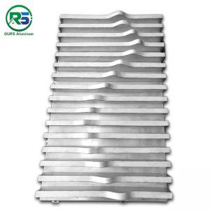 China Commercial Aluminum Art Deco Wall Panels Perforated Metal Cladding Facade on sale