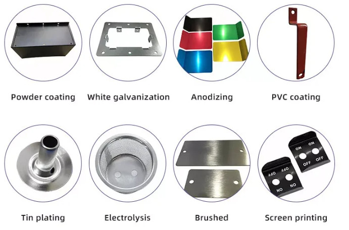 Machinery Metal Stamping Parts OEM CNC Laser Cutting Welding Sheet Metal Punch