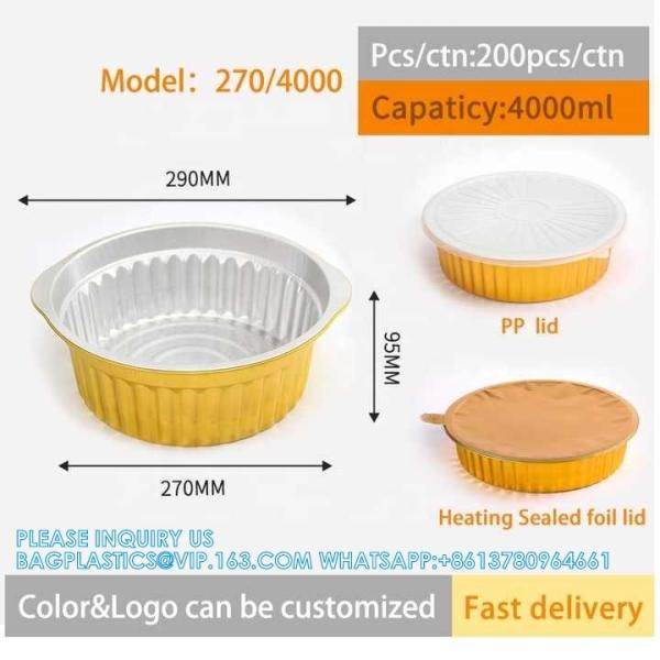 270mm Diameter 4000ml Buffet Set Chafing Dishes Restaurants Catering Food