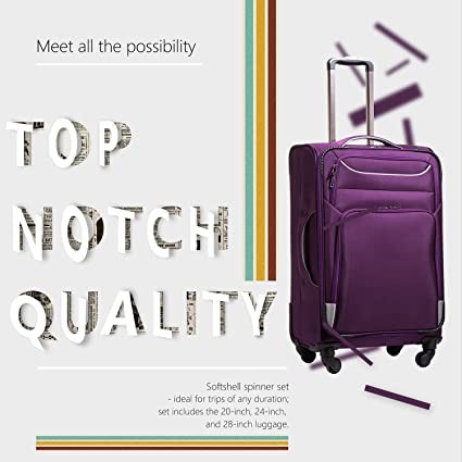 170T Polyester Trolley Luggage