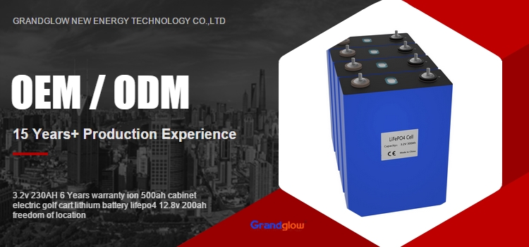 Truck Lithium Power Battery 3.2V 60AH 50AH For License Plate Monitoring Device