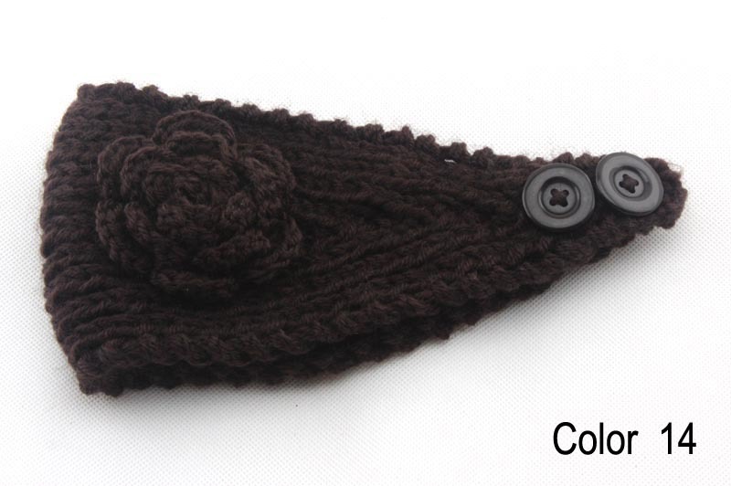 Women knitted headband crochet headband Handmade tenia Mixed quantuty and color