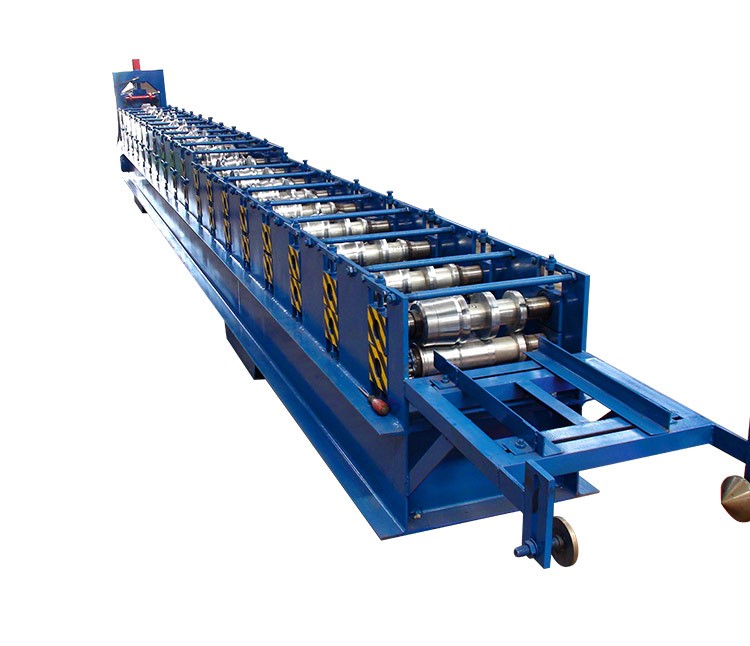 new design 2017 canton fair xinnuo metal seamless rain gutter cold roll forming machine