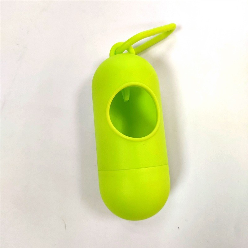 Pet Garbage Bag Biodegradable Materials Poop Pickup Dog Poop Bag Capsule Dispenser