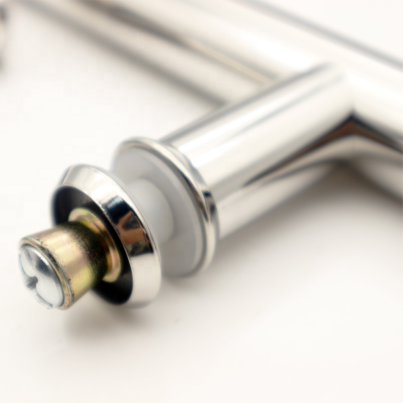 24 Inch Stainless Steel Tempered Glass Push Pull Handle for Door in Hotel Shower Room