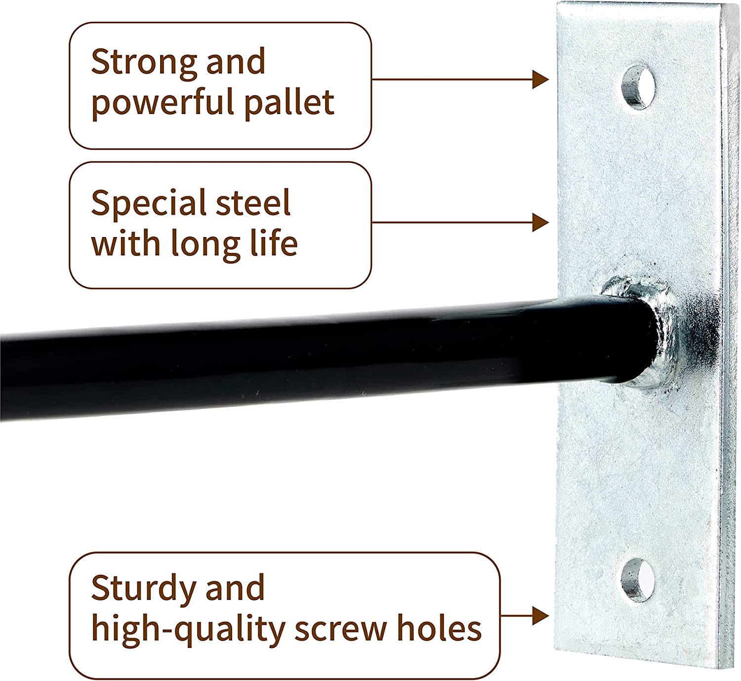 Easy-to-install Rim Holder Wall Mount Wall Bracket Tyre for Car Tyres Storage Set of 4