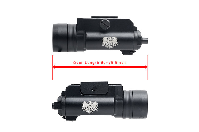 Super Bright Pistol M3 Tactical LED Flashlight For Outdoor Hunting