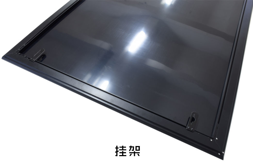 Edgeless Fixed Frame Screen , Fixed Wall Projector Screen HDTV 16/9 Format 0.8 Gain
