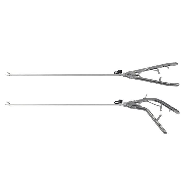 Reusable Laparoscopic Needle Holder Wanhe Gun Type for Surgical Operation Requirements