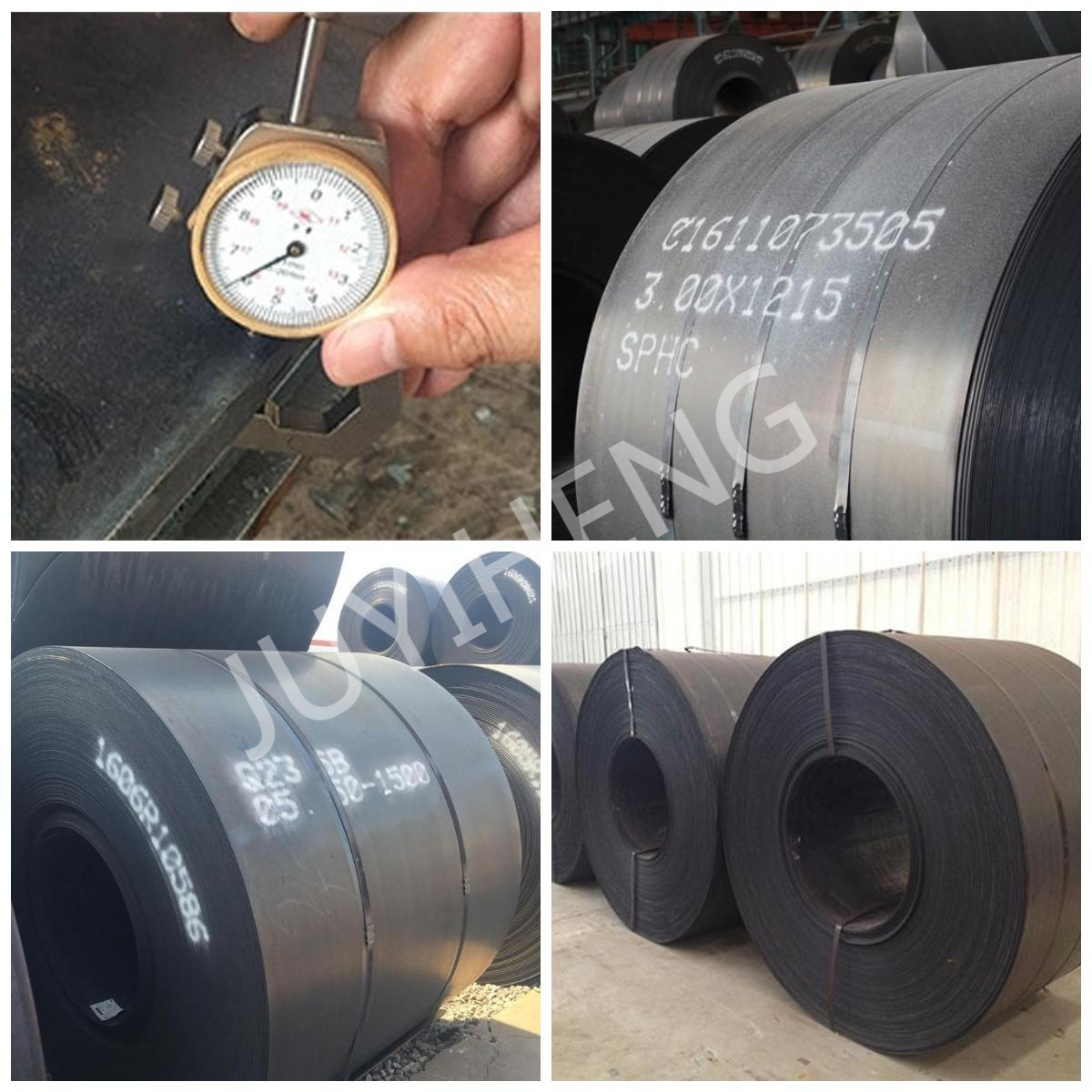 SPH 590 Coated Galvanized Coil Customized Carbon Steel Plate Coil High Strength