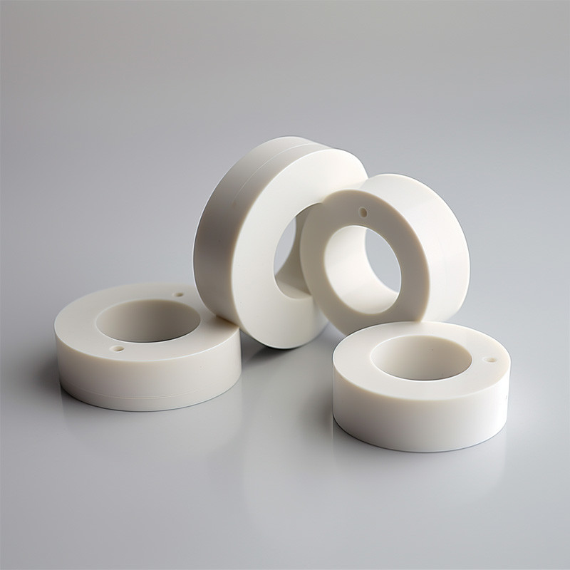POM Nylon Material CNC Plastic Parts Turning Milling Drilling Processing