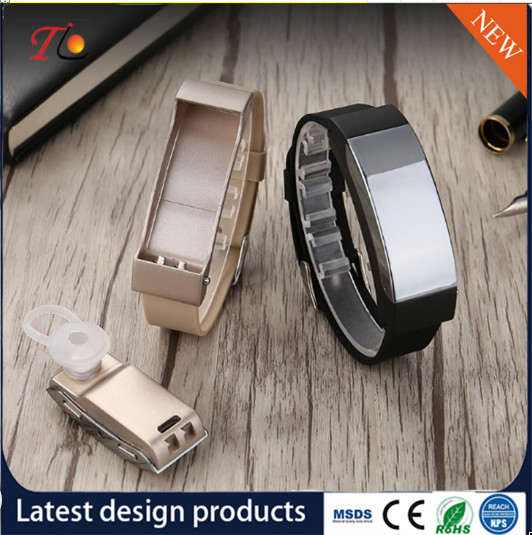 Smart Watch Headset Bluetooth Headset Answer The Phone Motion Record Sleep Monitor Step Message Reminder