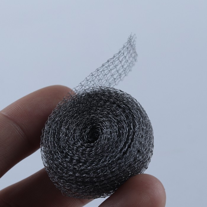 Knitted Stainless Steel Wire Mesh Roll For Liquid Filtration