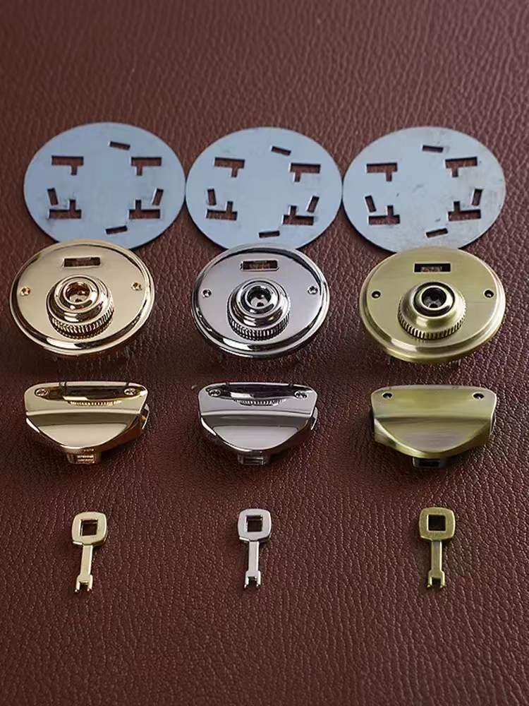 Antioxidant Odorless Handbag Lock Hardware Ornaments Purse Clasp Closure