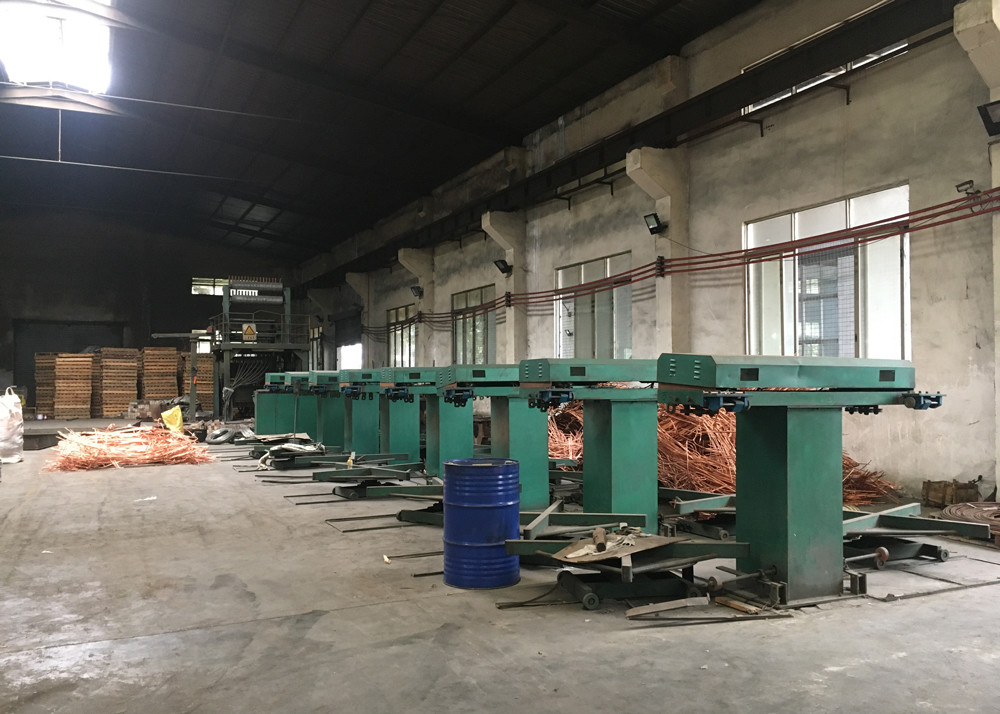 8mm Diameter Upcast Copper Rod Machine Production Line