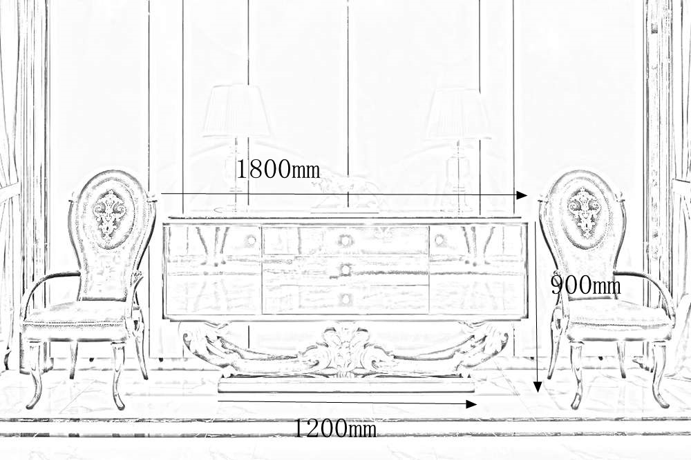 Alibaba Wholesale dining room furniture antique chinese furniture sideboard TO-006