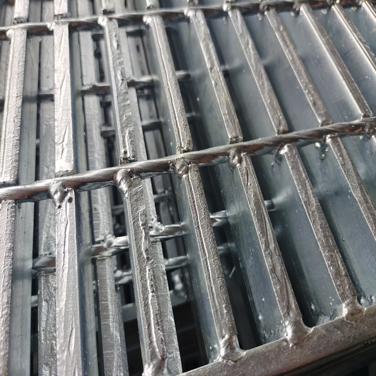 Hot Dip Galvanized Heavy Duty Steel Grating Floor Construction Grid Trestle Platform
