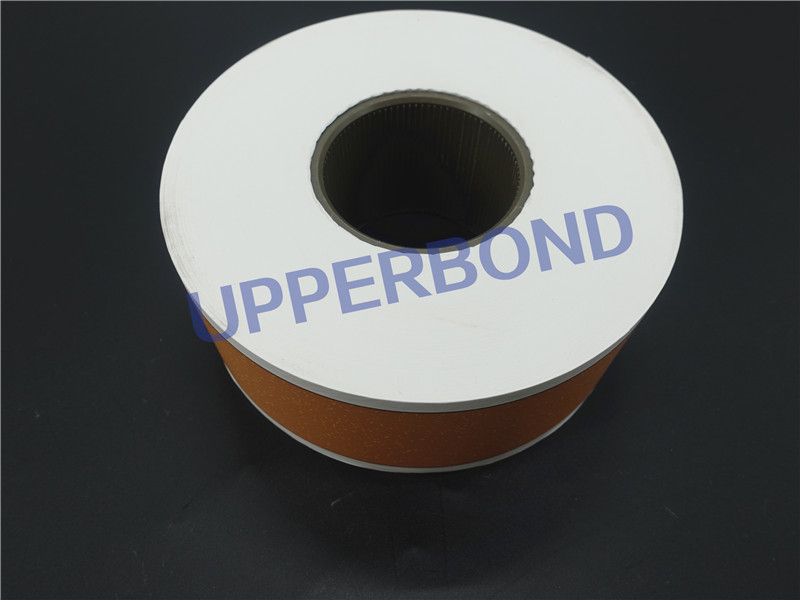 Cigarette Packaging Materials Tipping Paper Yellow Cork Rolls