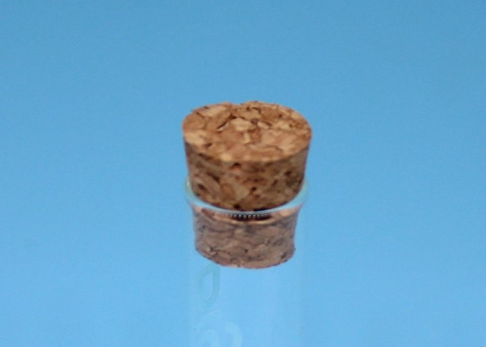 Wood Color Mini Vial Cork No Air Leakage For Glass Bottle Sealing
