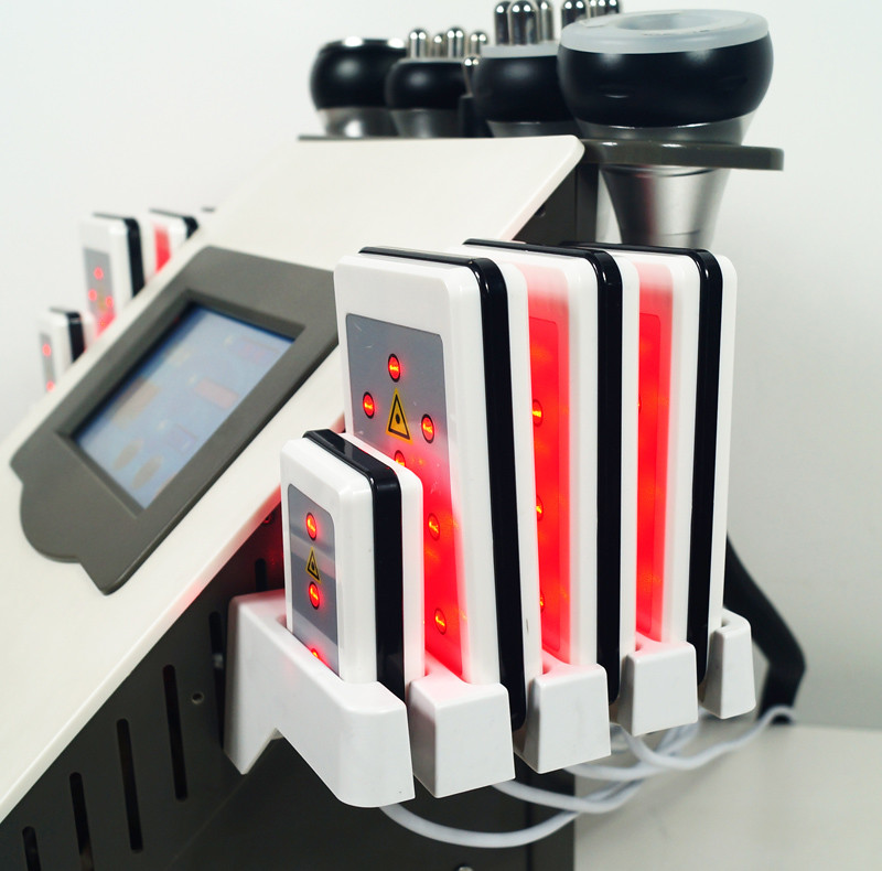 Lipo Laser Cavitation Machine 6 In 1 RF Body Shape Vacuum Machine