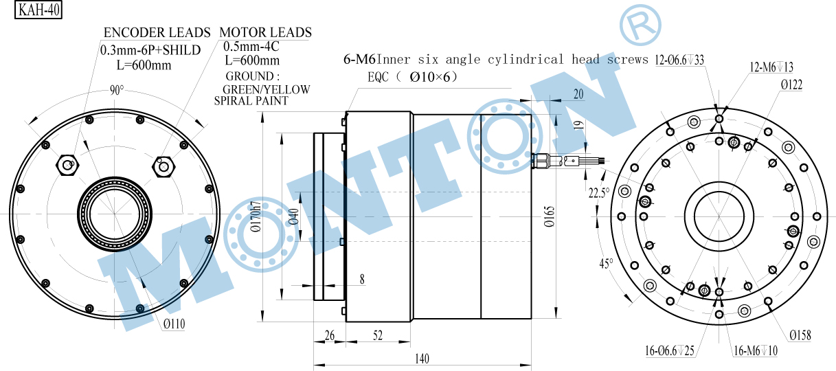KXH-40-100CL3NE Harmonic drive