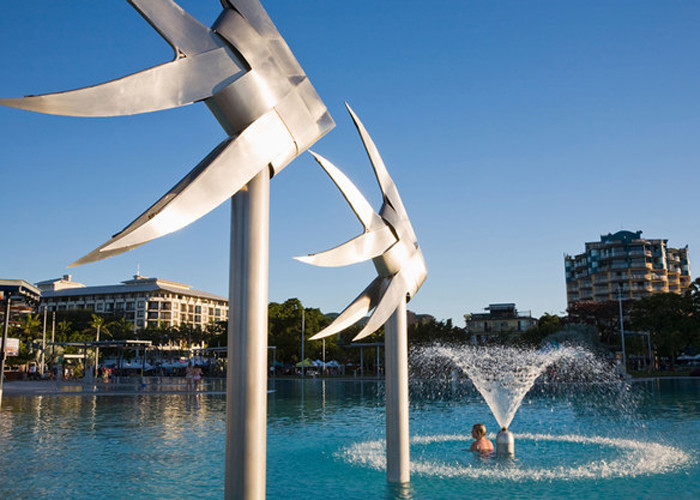 Sea Fish Commercial Water Features , Swimming Pool Water Features Stainless Steel