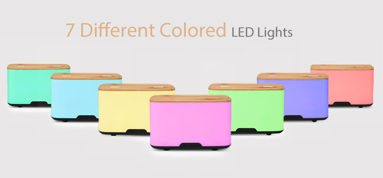 Household Wooden Grain Ultrasonic Electronic Aroma Diffuser
