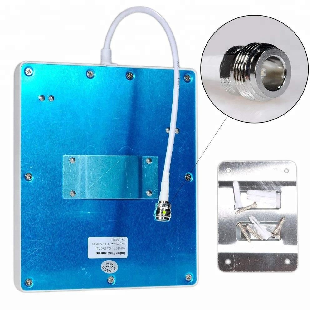 Vertical Polarization 15dBi VHF Panel Antenna for DVB-S Receiver and Android Smart TV Box