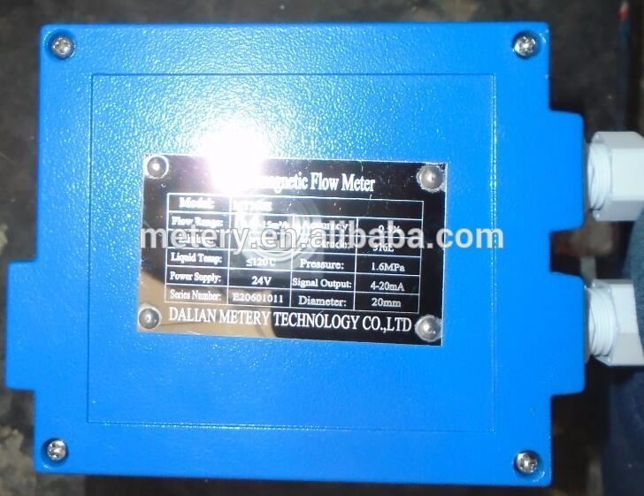 Battery Remote Output GSM Electromagnetic Flow Meter