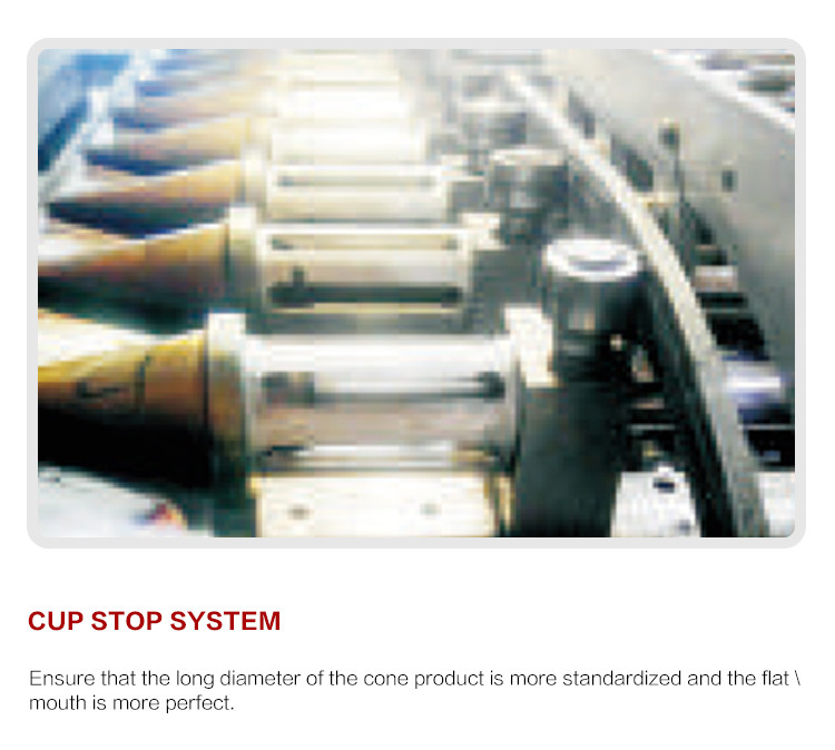 39 Baking Plates Sugar Cone Production Line 1.1KW PLC Control