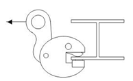 DG Lifting Tools , Vertical Lifting Clamp for Lifting and Transferring Beams and Plates