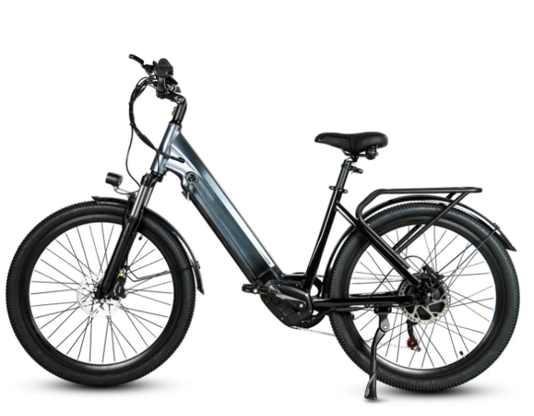 48V 17AH Battery Electric City Bike 26 Inch 7 Speed Ladies Step Through Electric Bike