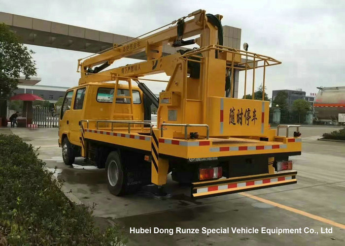 ISUZU 16m Truck Mounted Articulated Aerial Work Platforms High Performance