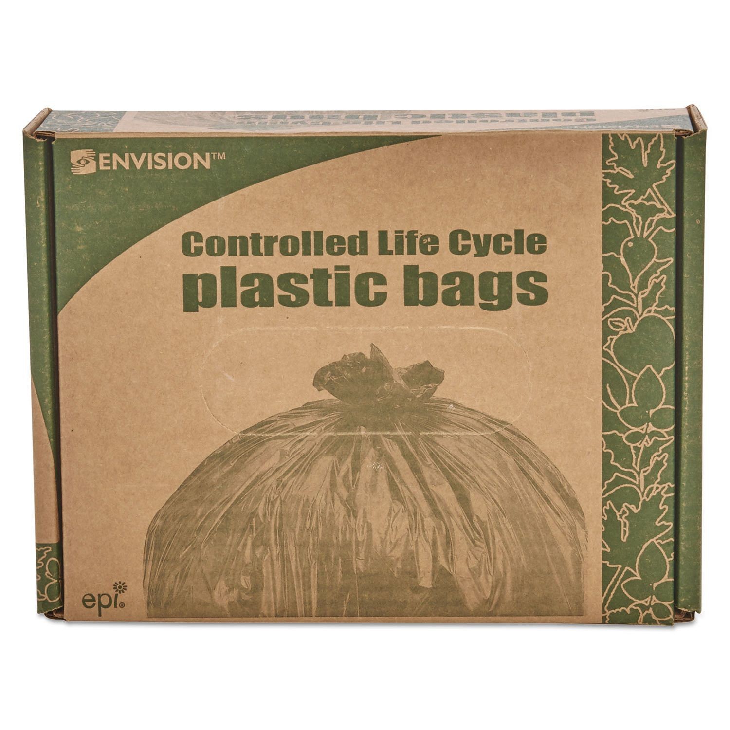 120L 25mic Star Seal Bags Customized Size Green Colour High Durability